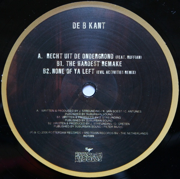 Recht Uit De Ondergrond back label