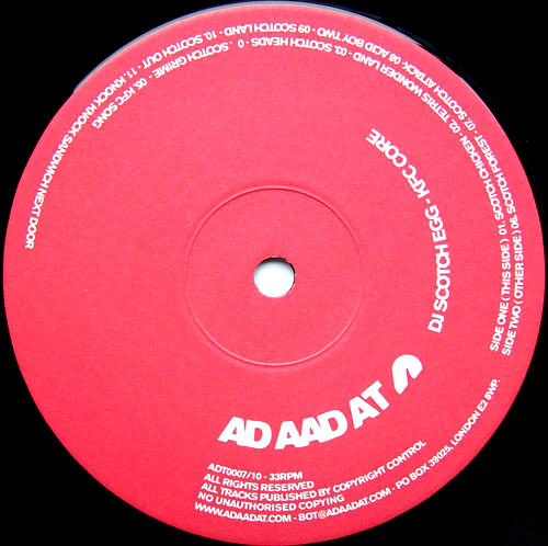 KFC Core front label