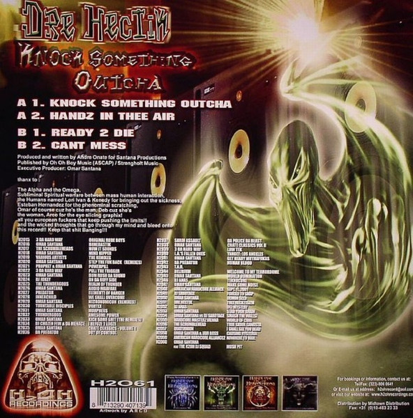 Knock Something Outcha back cover