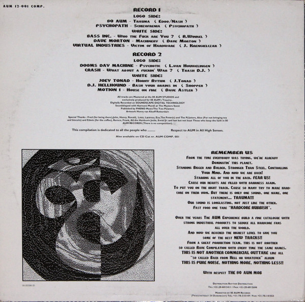 TrAUMa - What's Going AUM? back cover