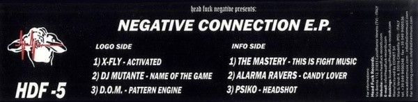 Negative Connection E.P front label