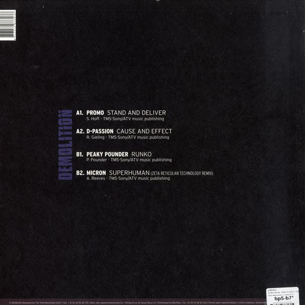 Demolition Part9 back cover