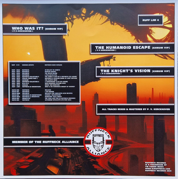 Who Is The Humanoid Knight Of Visions? back cover