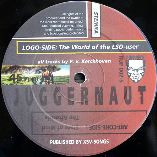 The World Of The LSD-User front label