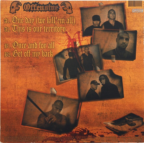 One Day We Kill'em All back cover