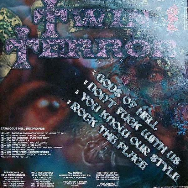 Gods Of Hell back cover