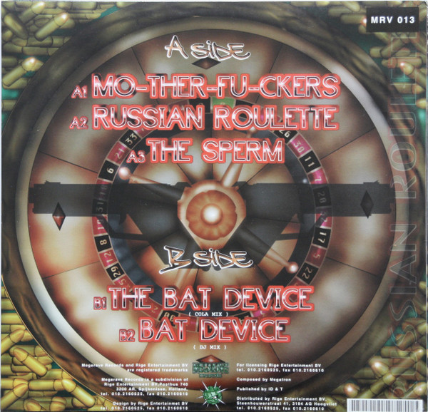 Russian Roulette back cover