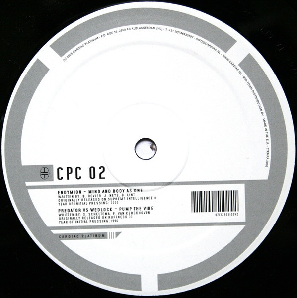 Cardiac Platinum Collection 02 front label