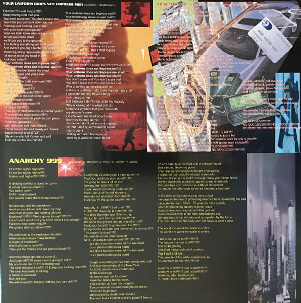 60 Second Wipe Out back label