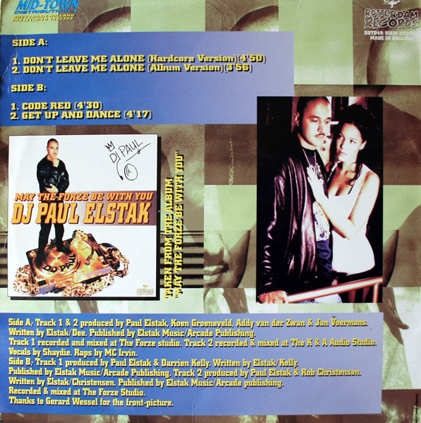 Don't Leave Me Alone back cover