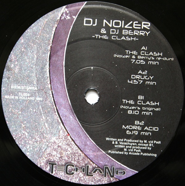 The Clash front label