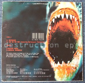 Destruction EP back cover