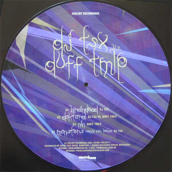 Braindead EP back cover