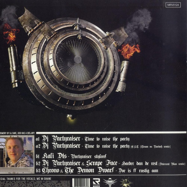 Time To Raise The Party back cover