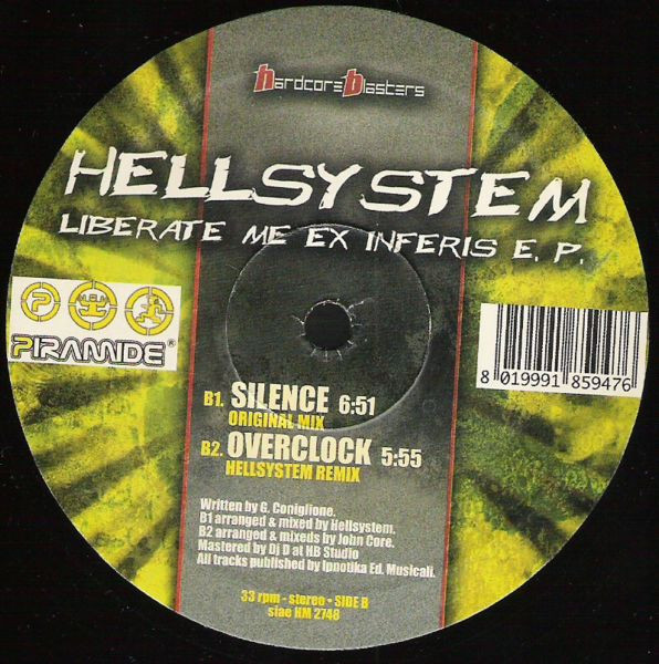 Liberate Me Ex Inferis E.P. back label