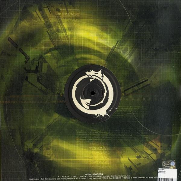 Hands Up E.P. back cover