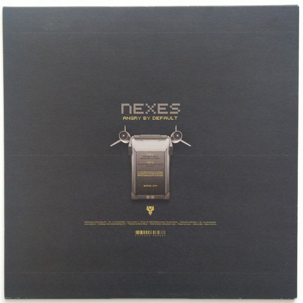 Angry By Default back cover