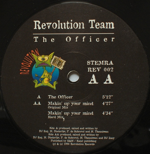 The Officer front label