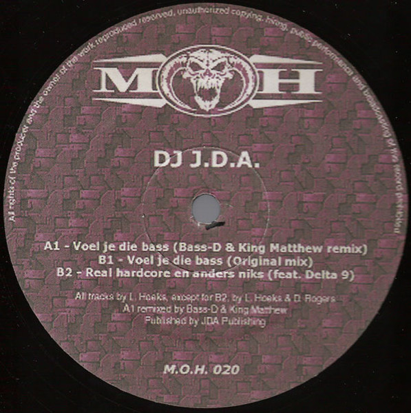 Voel Je Die Bass front label