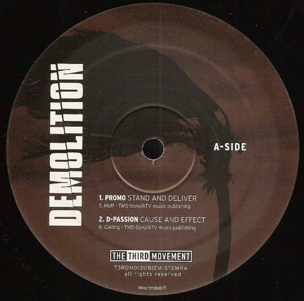 Demolition Part9 front label
