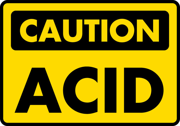 Caution Acid
