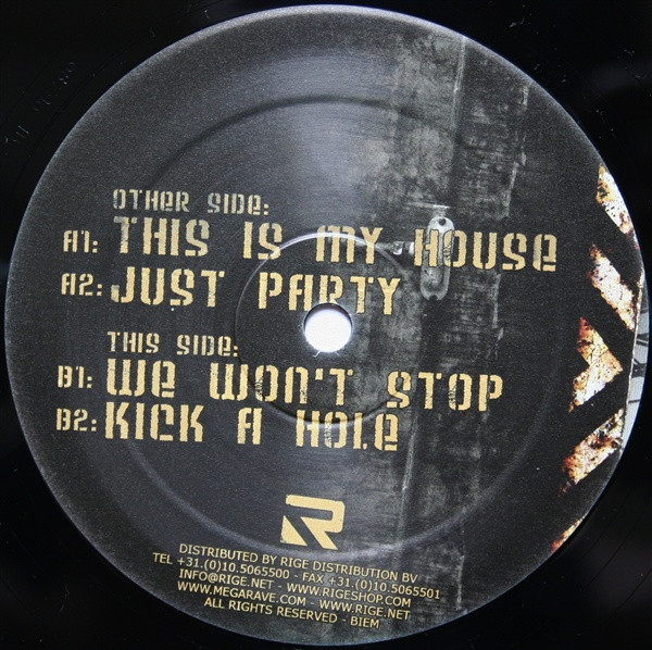 This Is My House front label