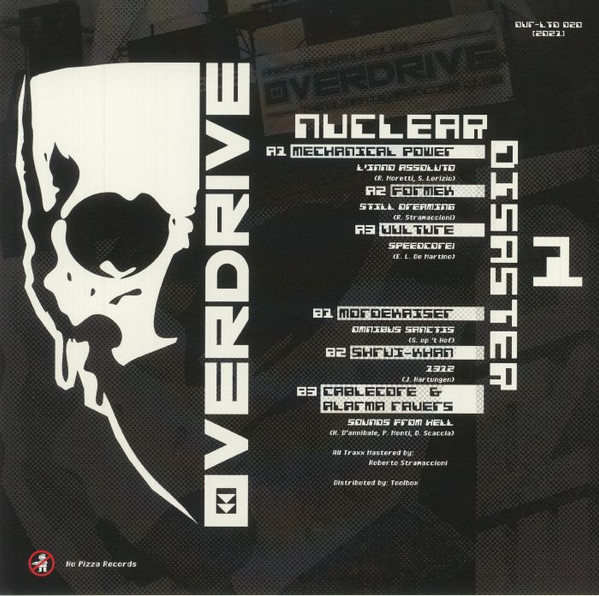 Nuclear Disaster - 1 back cover