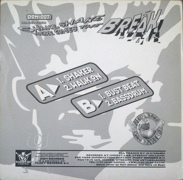 Shake, Shake Here Comes The Break back cover