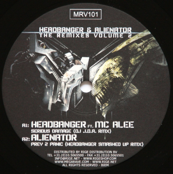 The Remixes Volume 2 front label