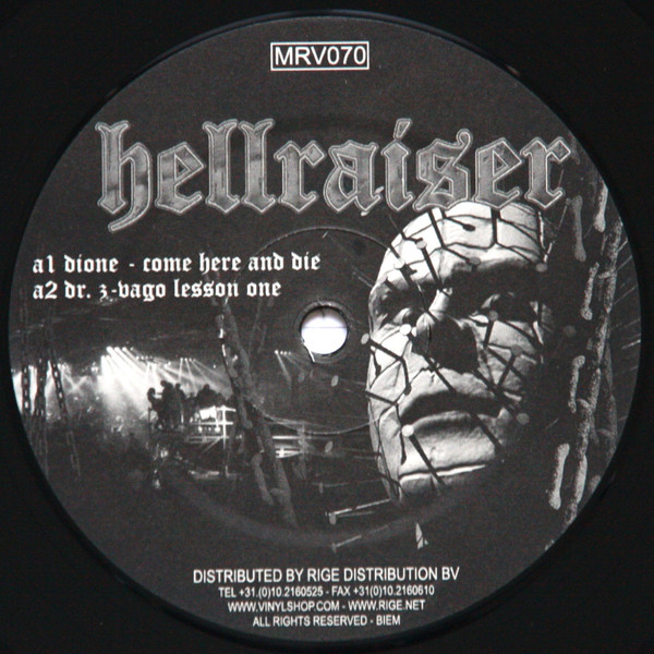Hellraiser - Protect Your Soul front label