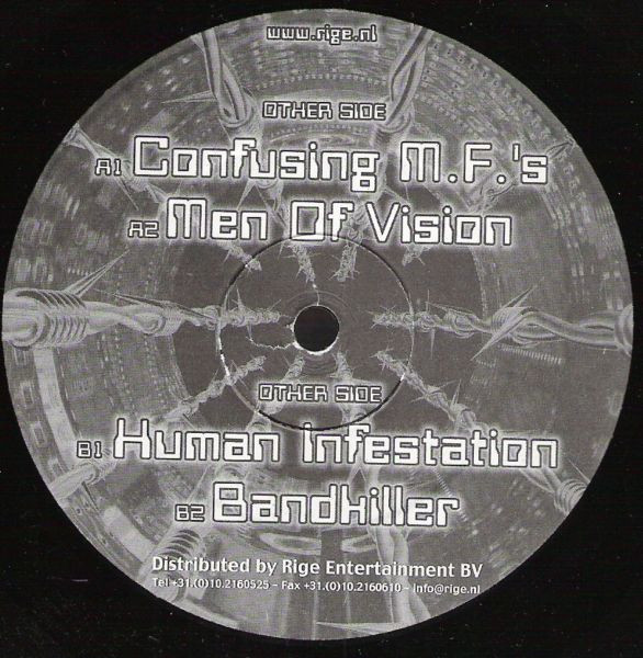 Human Infestation back label