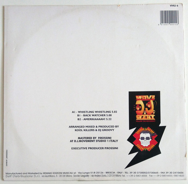 Spiky E.P. back cover