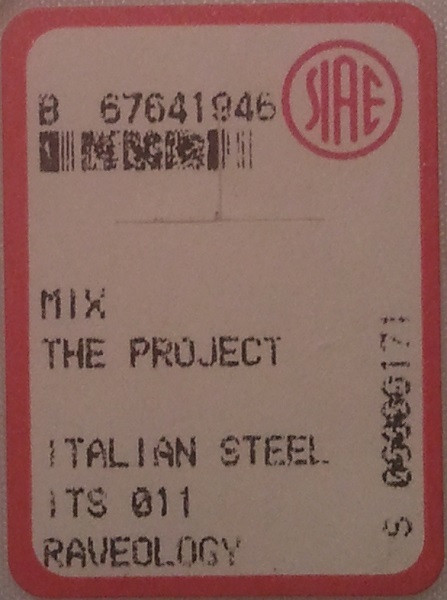 The Project back label