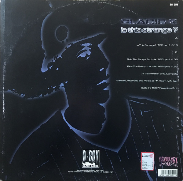 Is This Strange? back cover