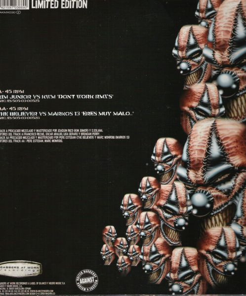 Live Da Hardcore Or Die... back cover