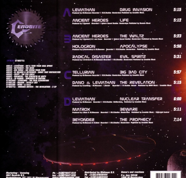 The Revelation back cover