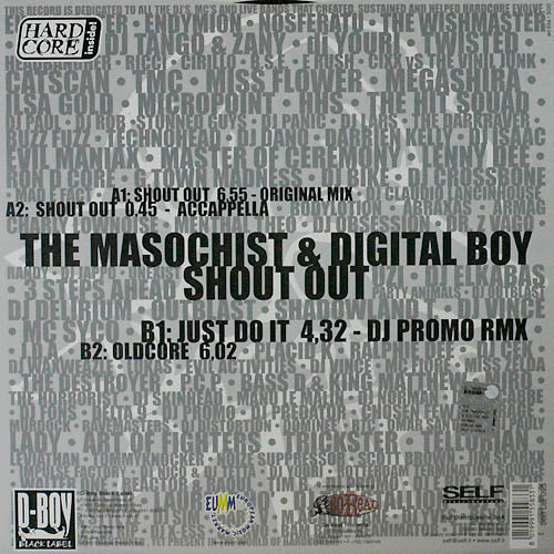 Shout Out back cover