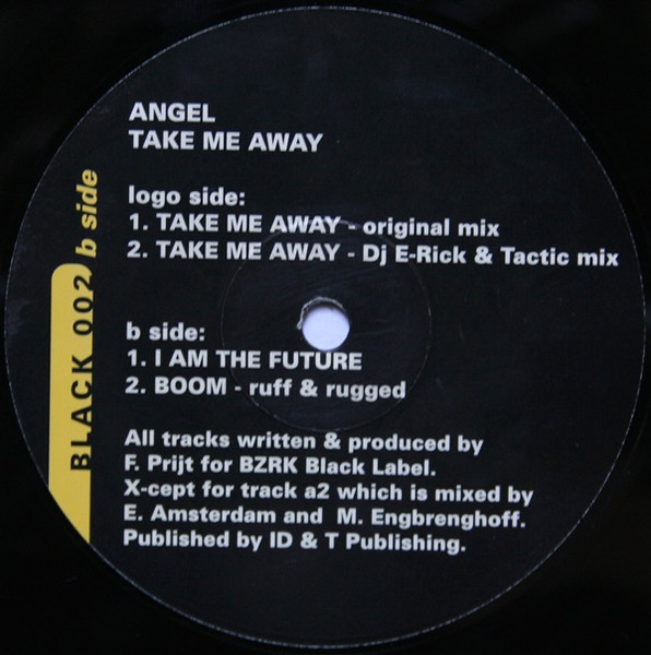 Take Me Away back cover