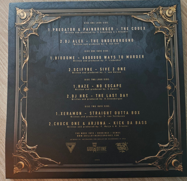 Guillotine Chapter One back cover