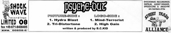 Hydra Blast front label