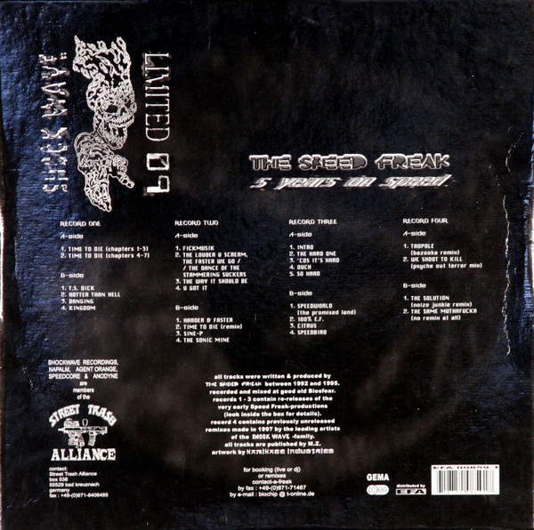 5 Years On Speed back cover