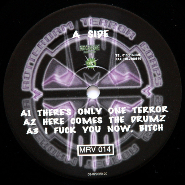 There's Only One Terror front label