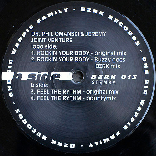 Joint Venture back label