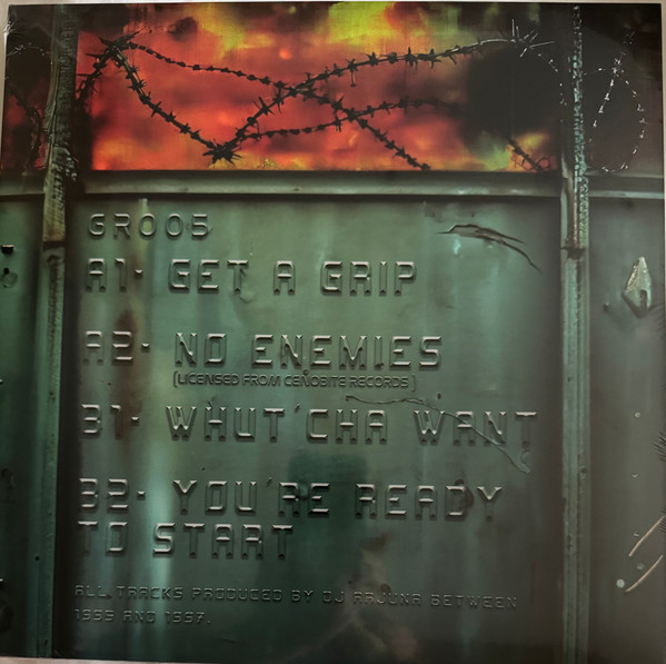 Get A Grip EP back cover