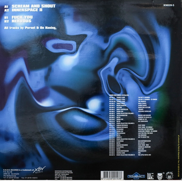 Scream And Shout back cover