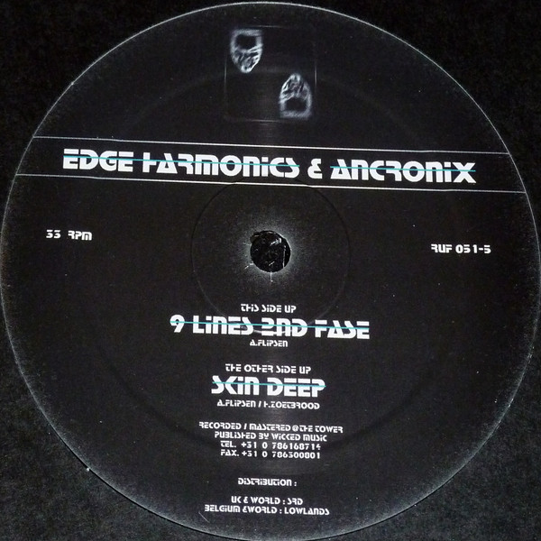 Skin Deep / 9 Lines 2nd Fase back cover