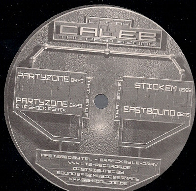 Partyzone back cover