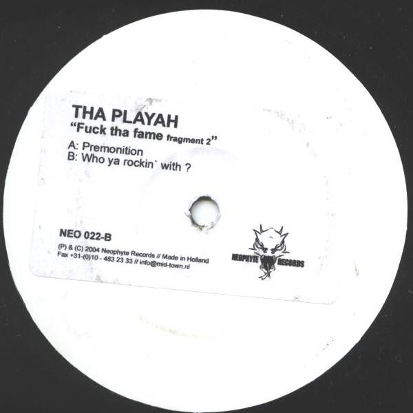 Fuck Tha Fame (Fragment 2) front cover