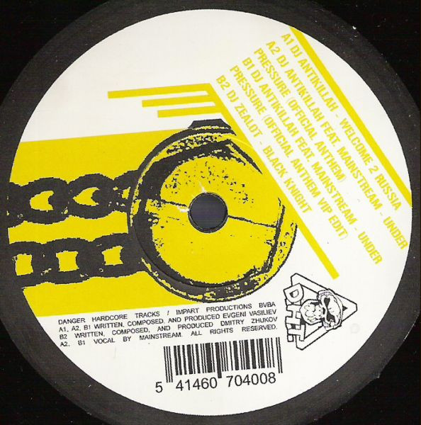 Welcome 2 Russia E.P. front label