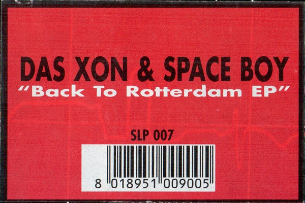 Back To Rotterdam EP back label